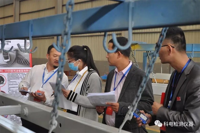 [科电仪器] 受邀担任长垣市首届防腐保温工技能竞赛组委会评审单位并成为竞赛涂装测量仪器指定供应商