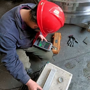 智联型超声波探伤仪现场案例