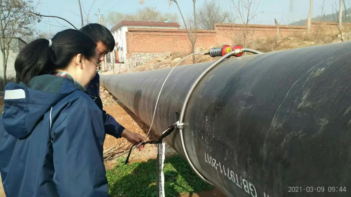 电火花检漏仪环形探极现场案例